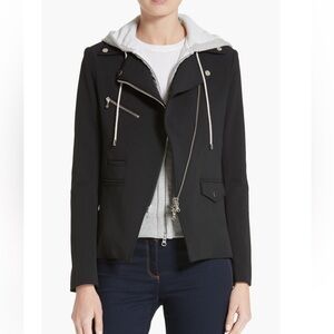 Like new! Veronica Beard Scuba Hadley Dickey moto jacket